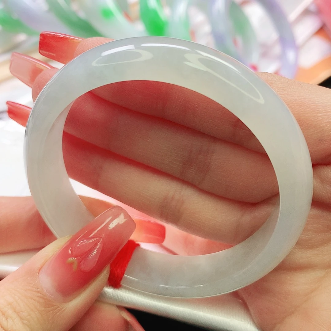 未镶嵌手镯翡翠缅甸天然A货翡翠