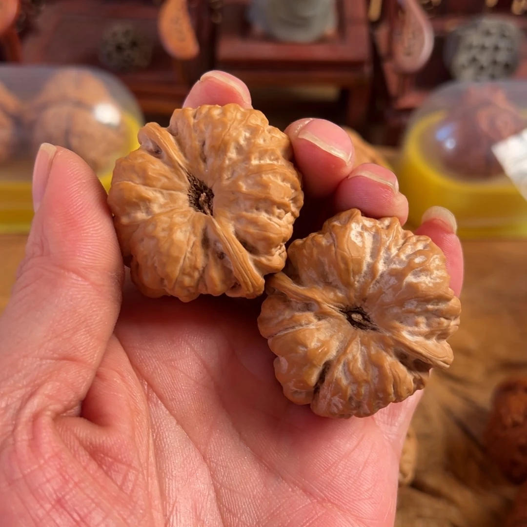 文玩核桃把件越**野文玩核桃精品蛤蟆头