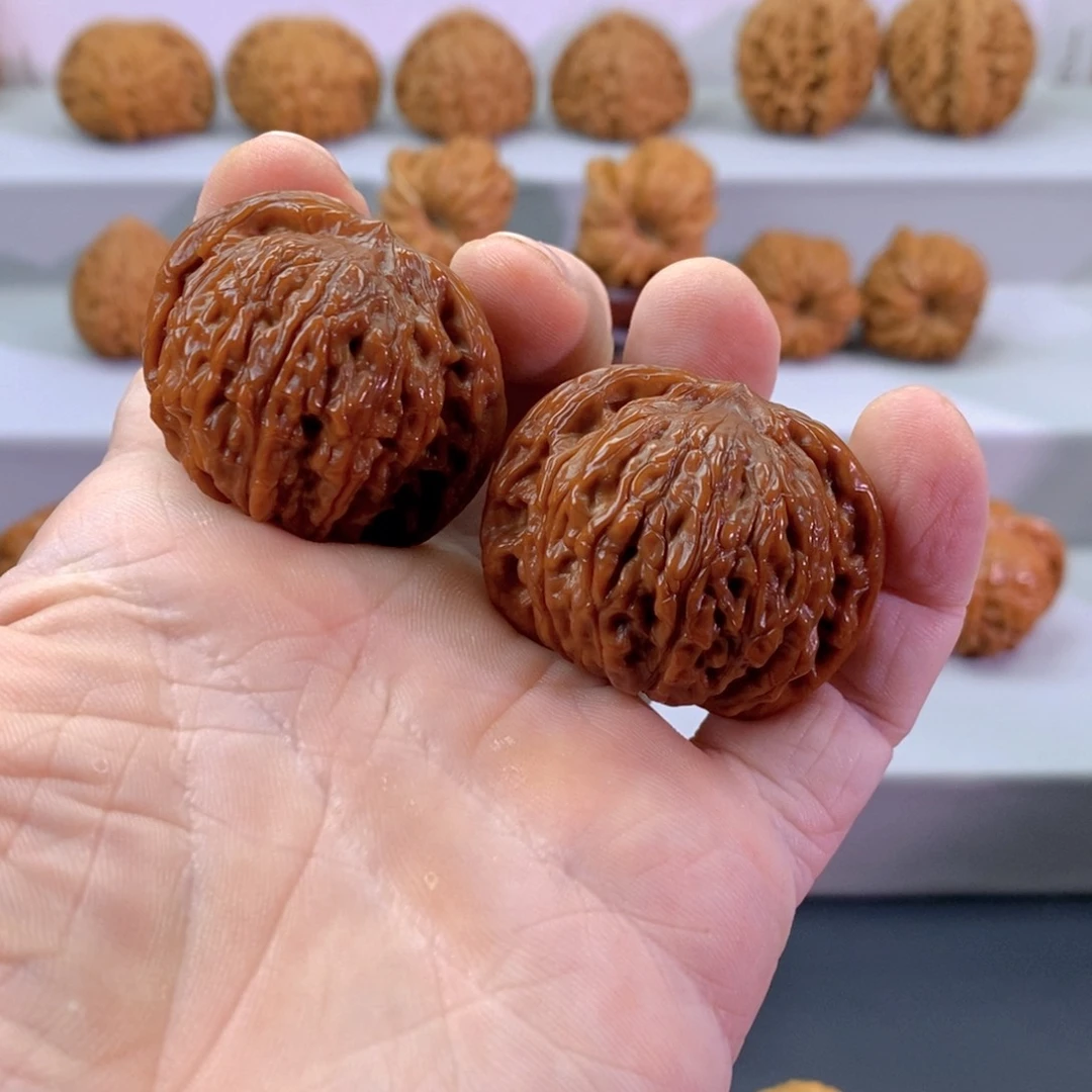 文玩核桃把件41全品山地正磨