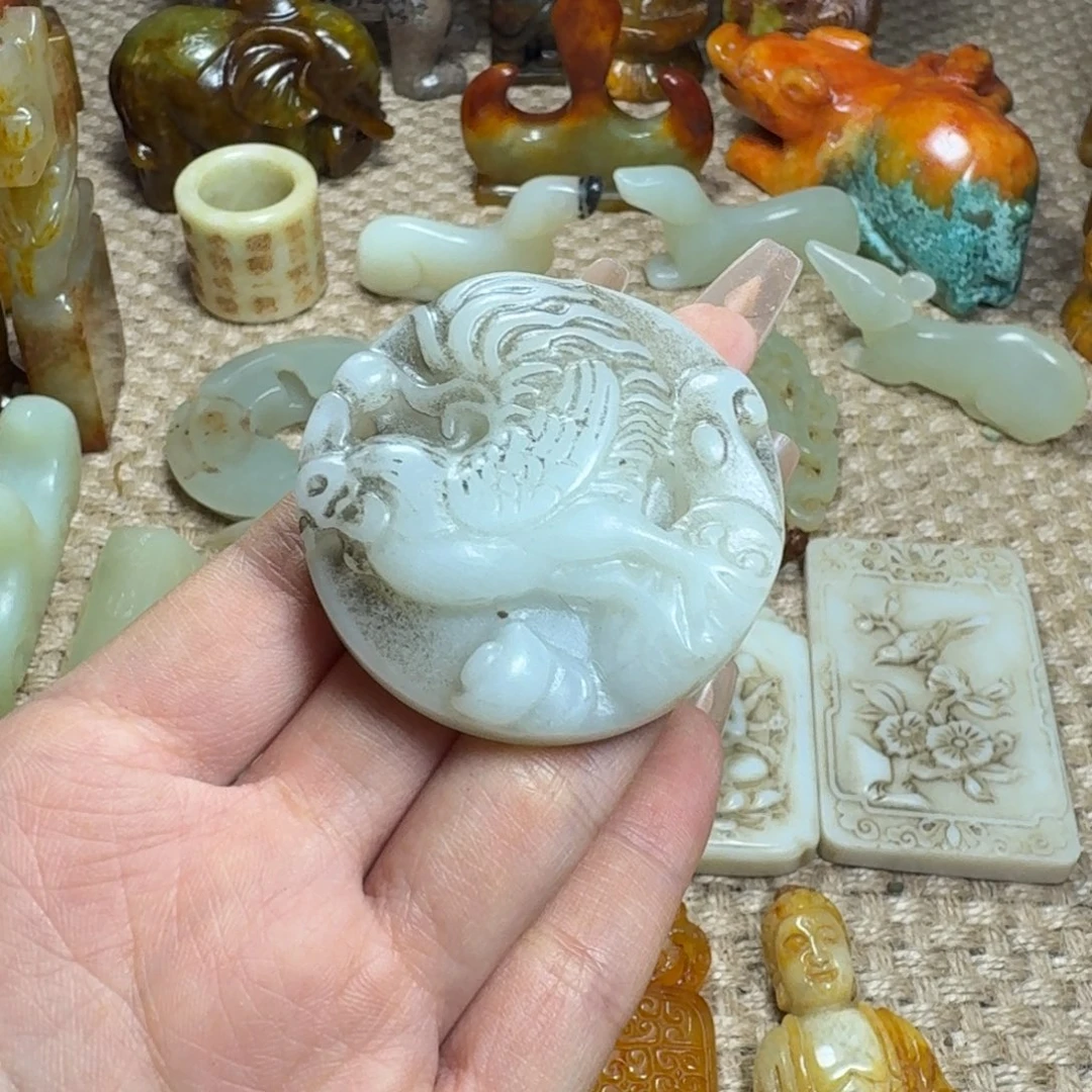 吊坠白玉菩提挂件