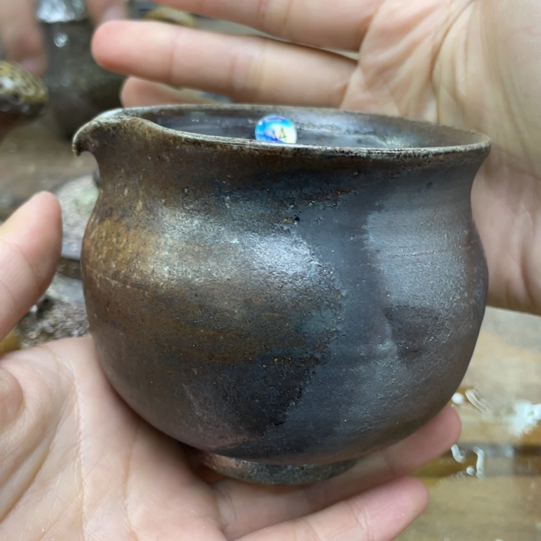 纯手工柴烧喜欢茶具