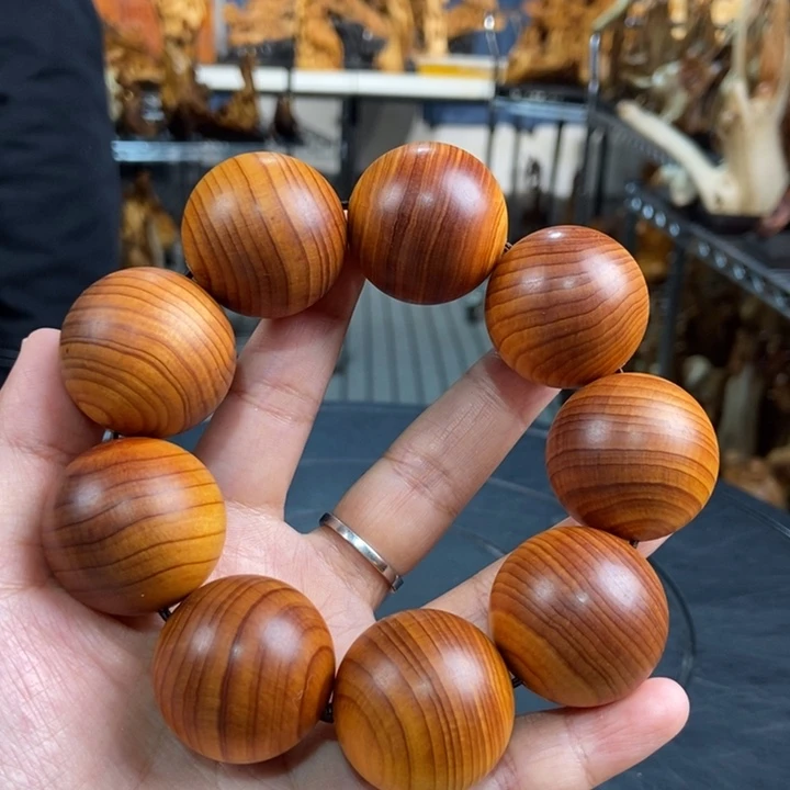 柏木（崖柏）红油料3.0手串