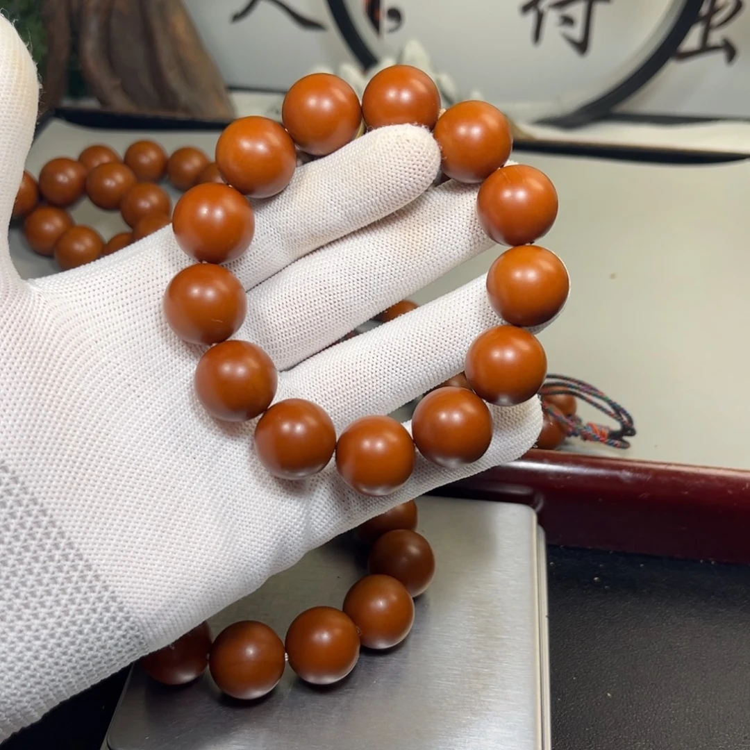 灵***魂手串橄榄核1.73树王铁核精品