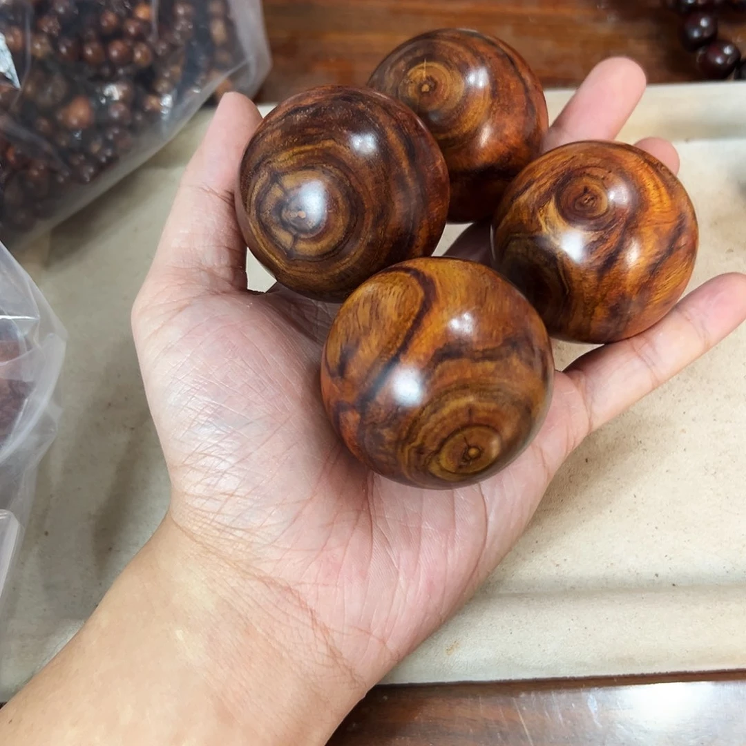 黄花梨/降香黄檀手串/手链50mm手球