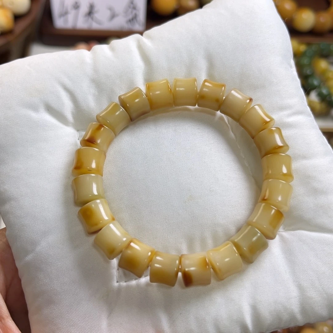 菩提根/象牙果手串竹节10
