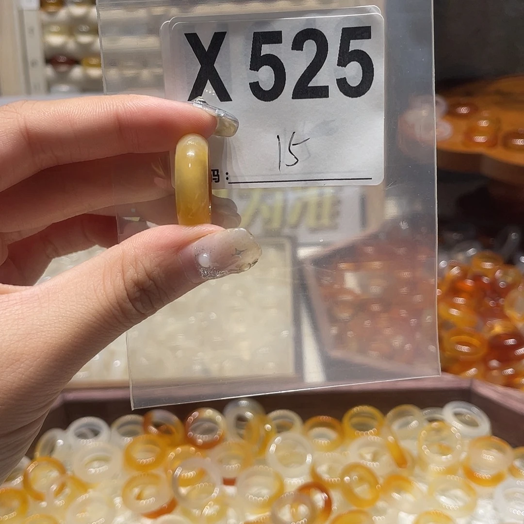 未镶嵌戒指玛瑙/玉髓525