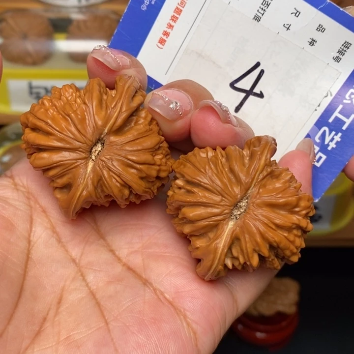 文玩核桃吊坠43四座楼