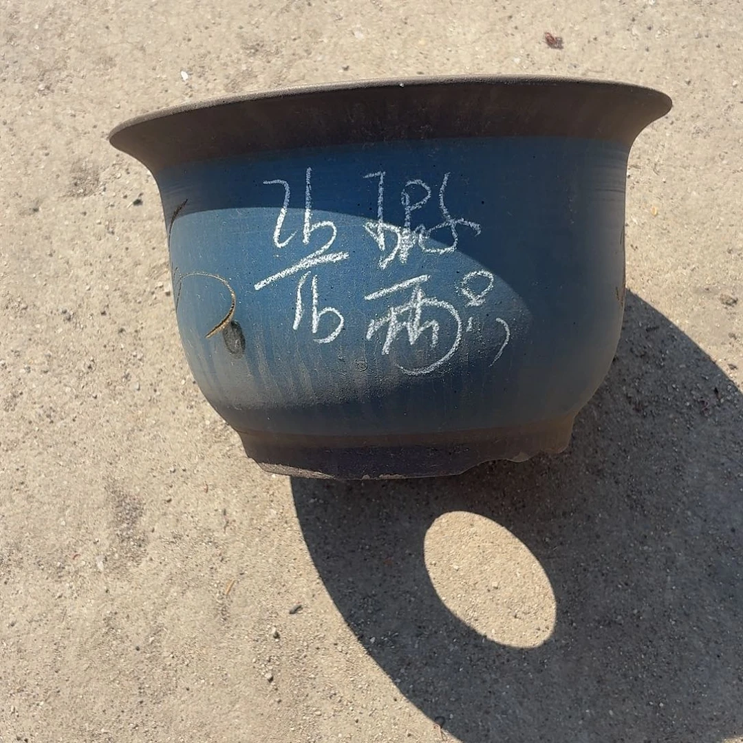 宜兴紫砂花盆，现货发