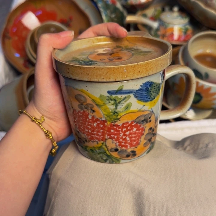 瓷片景德镇陶瓷手工手绘