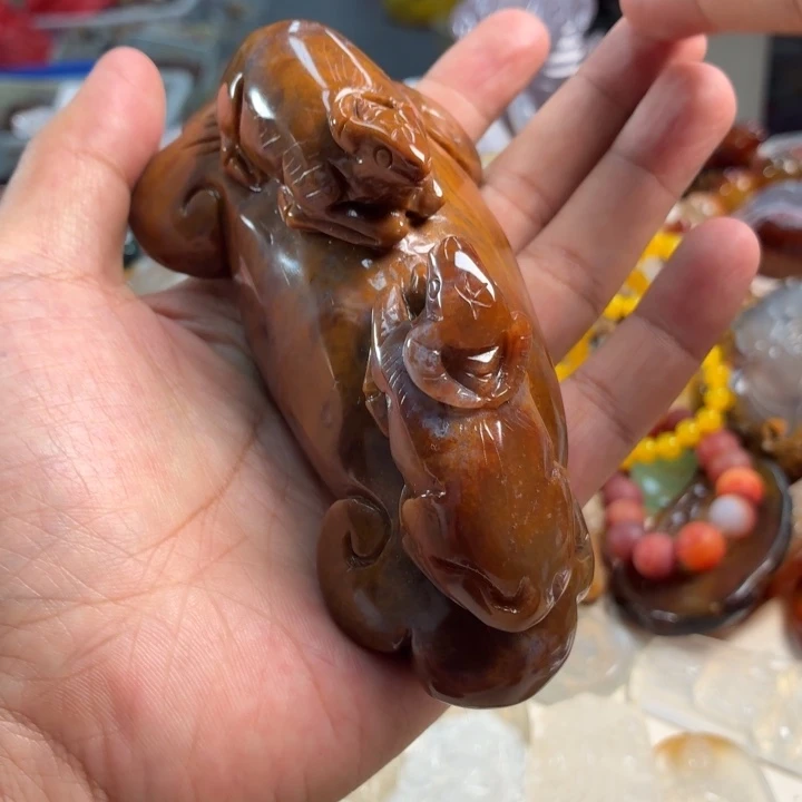 未镶嵌吊坠(不含链)玛瑙/玉髓