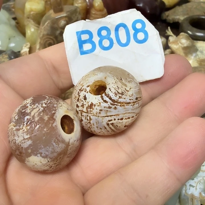 我***薯玛瑙/玉髓未镶嵌颈饰
