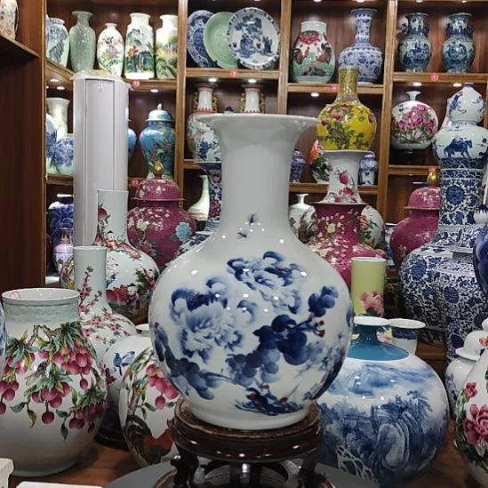 瓷片景德镇镇陶瓷花瓶子