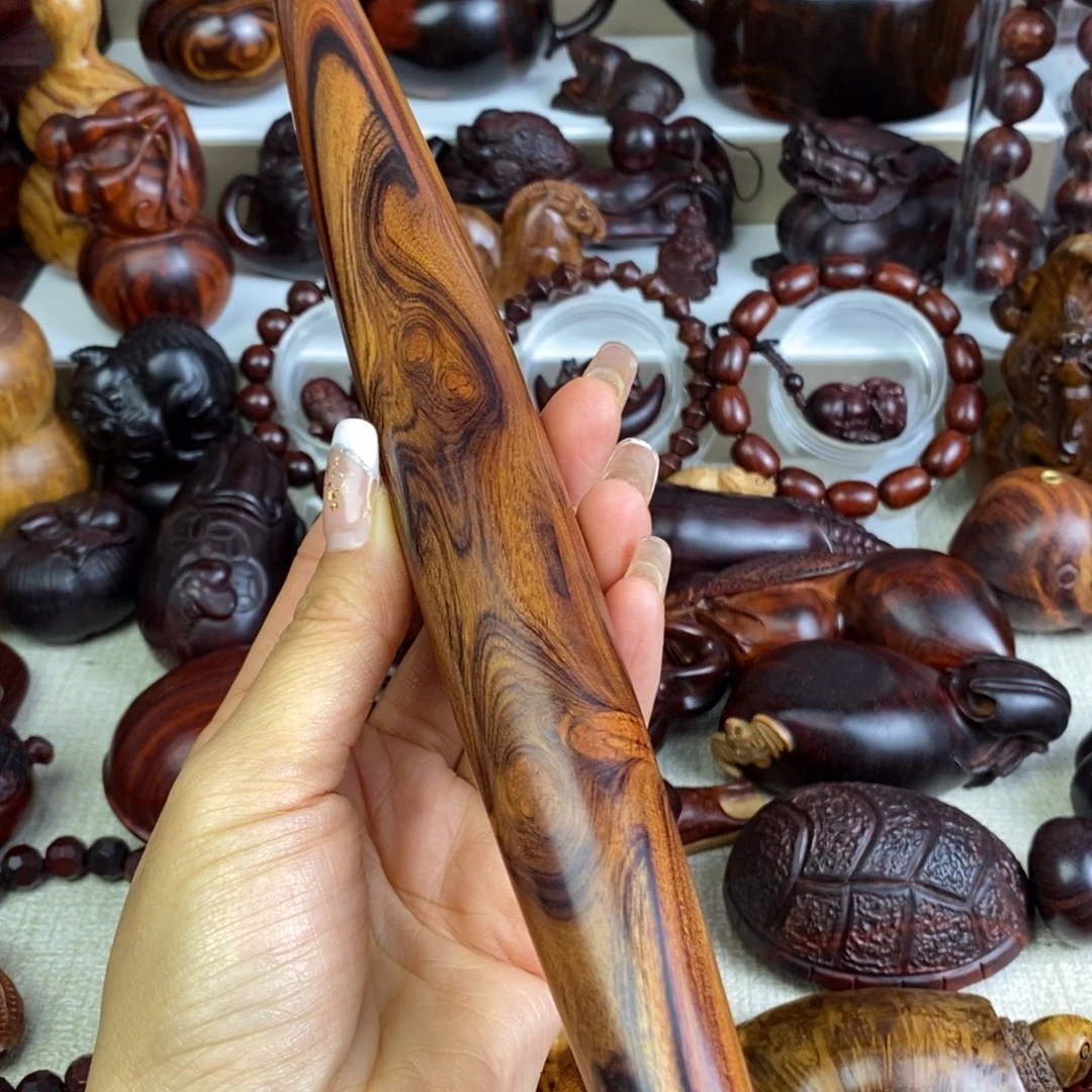 木沙漠铁杆面棍手把件