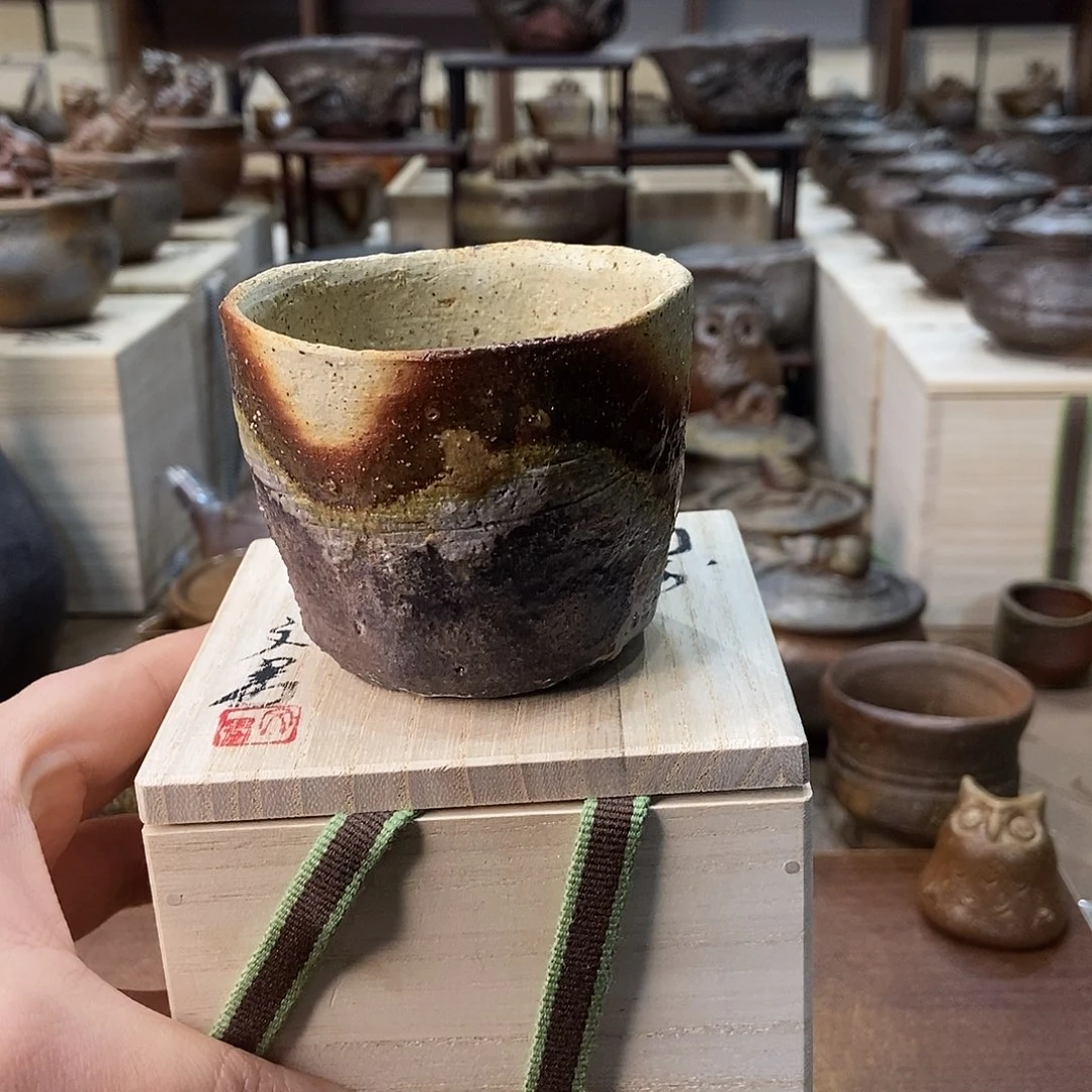 但***心备前主人杯子一个好看