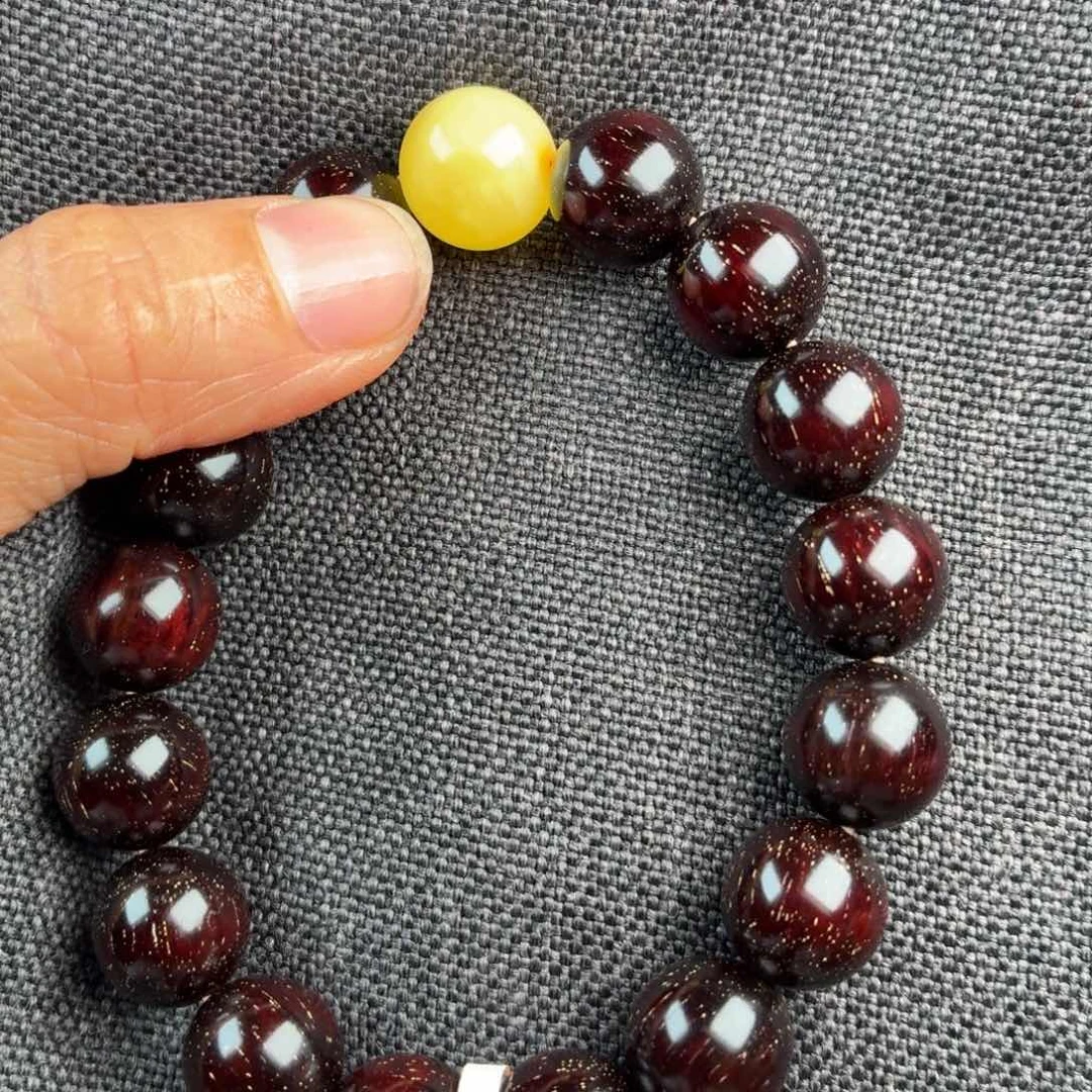 高***浩小叶紫檀手串/手链定制