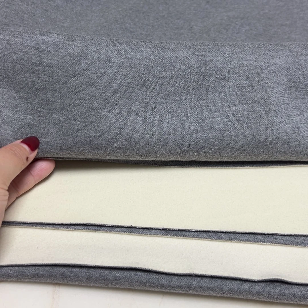 1米灰色羊绒加绒加厚，