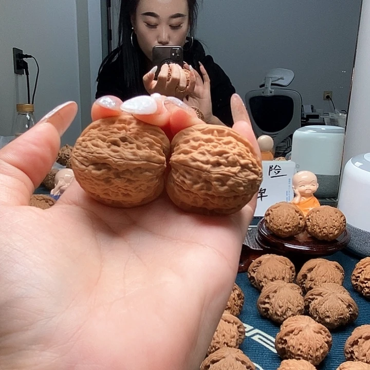 文玩核桃把件金牛35