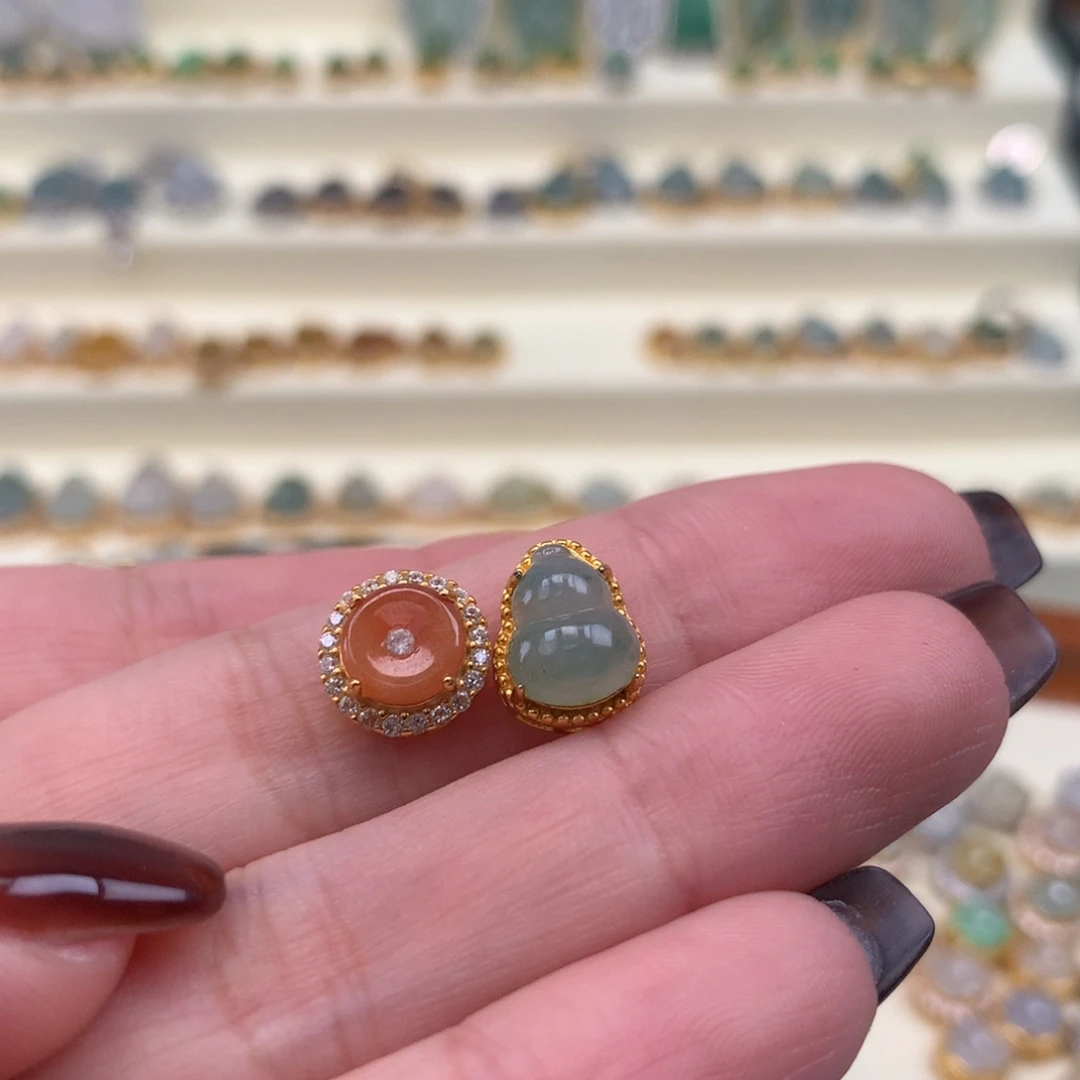 W****翡翠银S925镶嵌颈饰