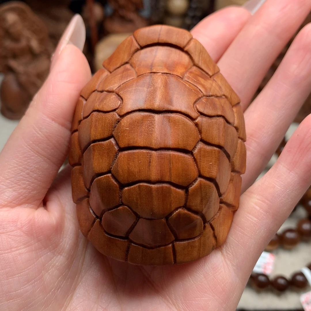 檀香木把件老山檀香富甲微瑕