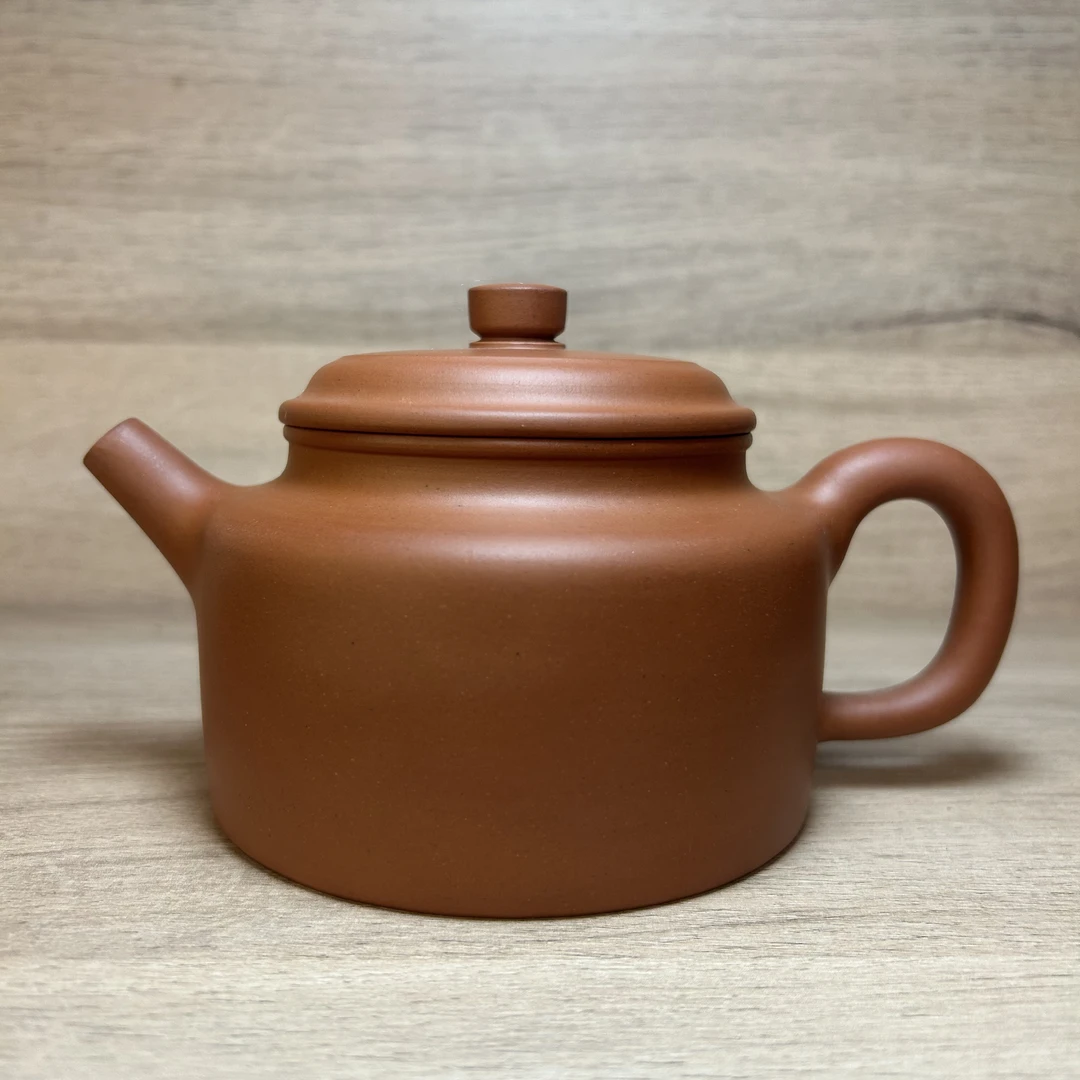 《牛盖德钟》【0添加无碳酸钡】原矿紫砂红泥红皮龙紫砂壶泡茶壶茶具