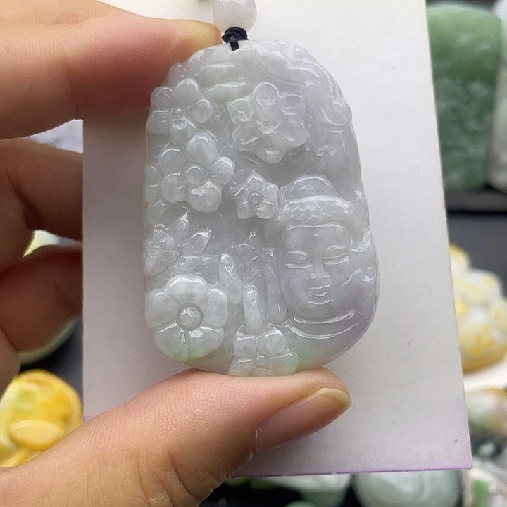 翡翠未镶嵌颈饰天然翡翠