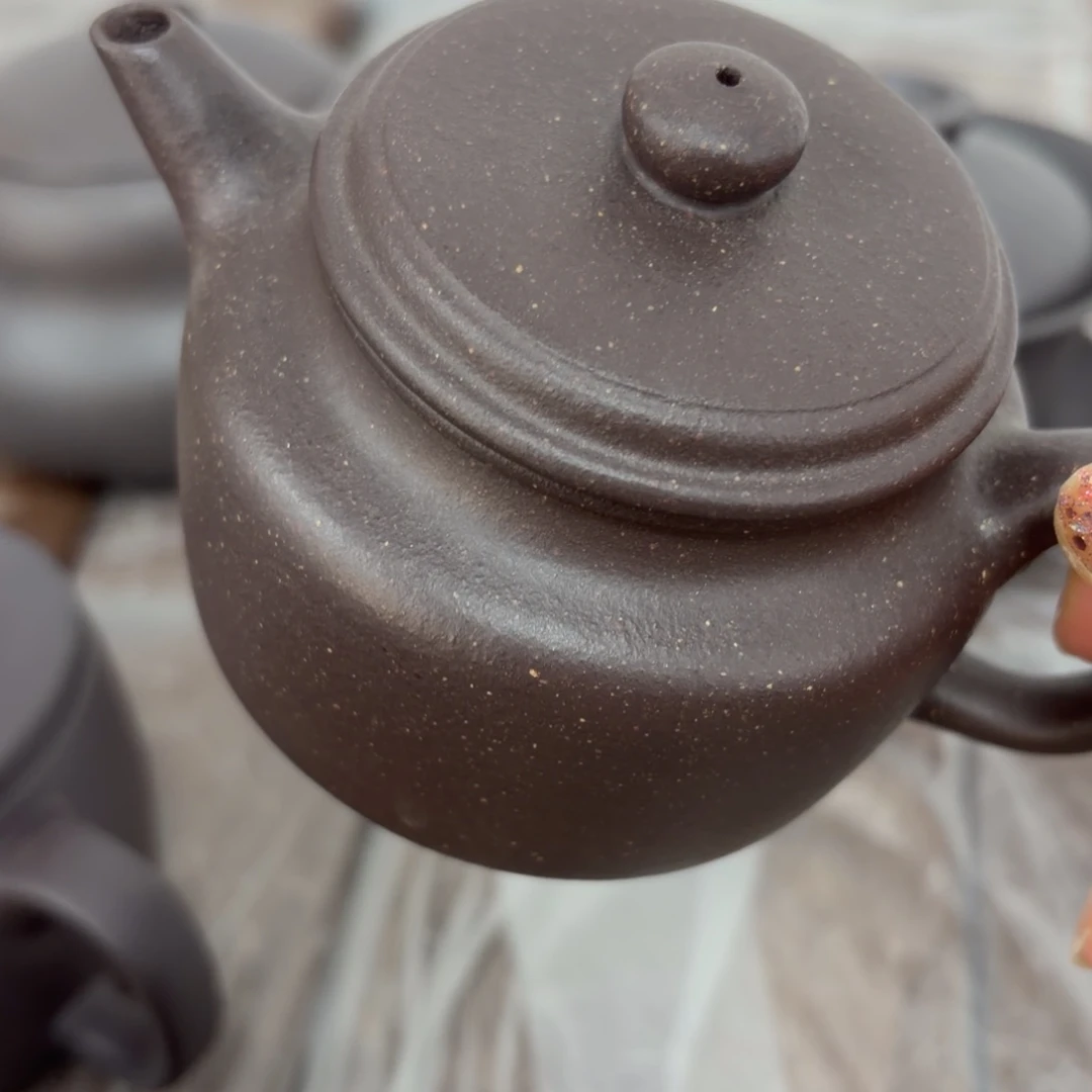 紫砂茶壶宜兴原矿天青200