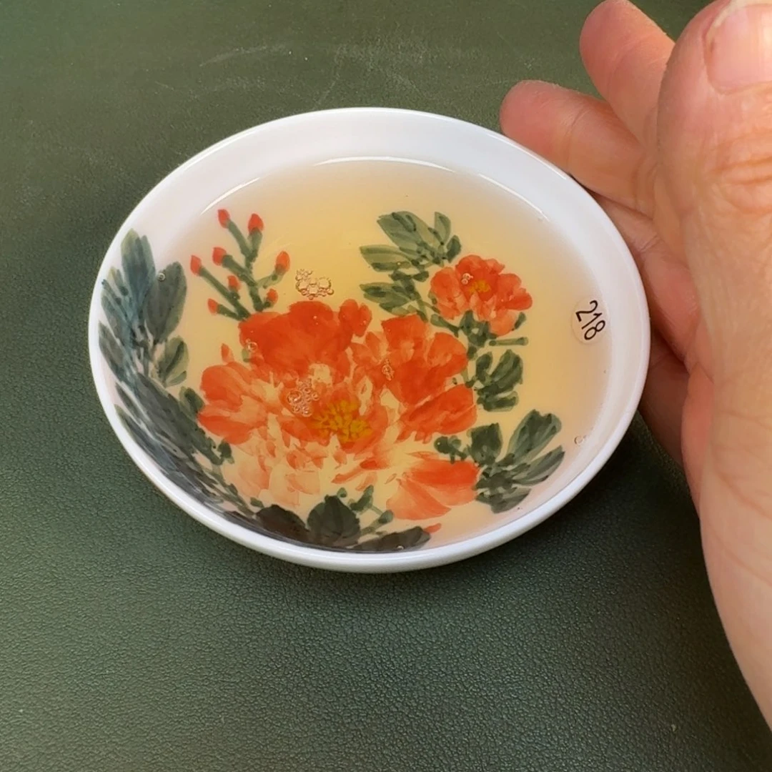 陶纯手绘茶具圆圆218