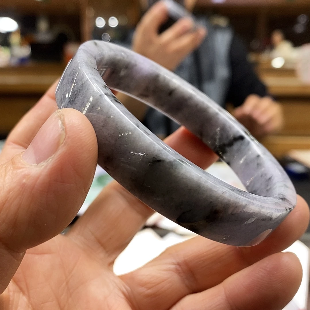 翡翠未镶嵌手镯翡翠手镯62，卡13