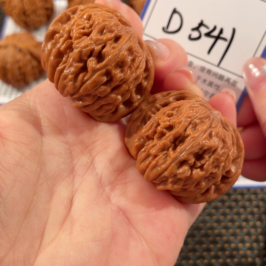 文玩核桃把件D541四座楼38