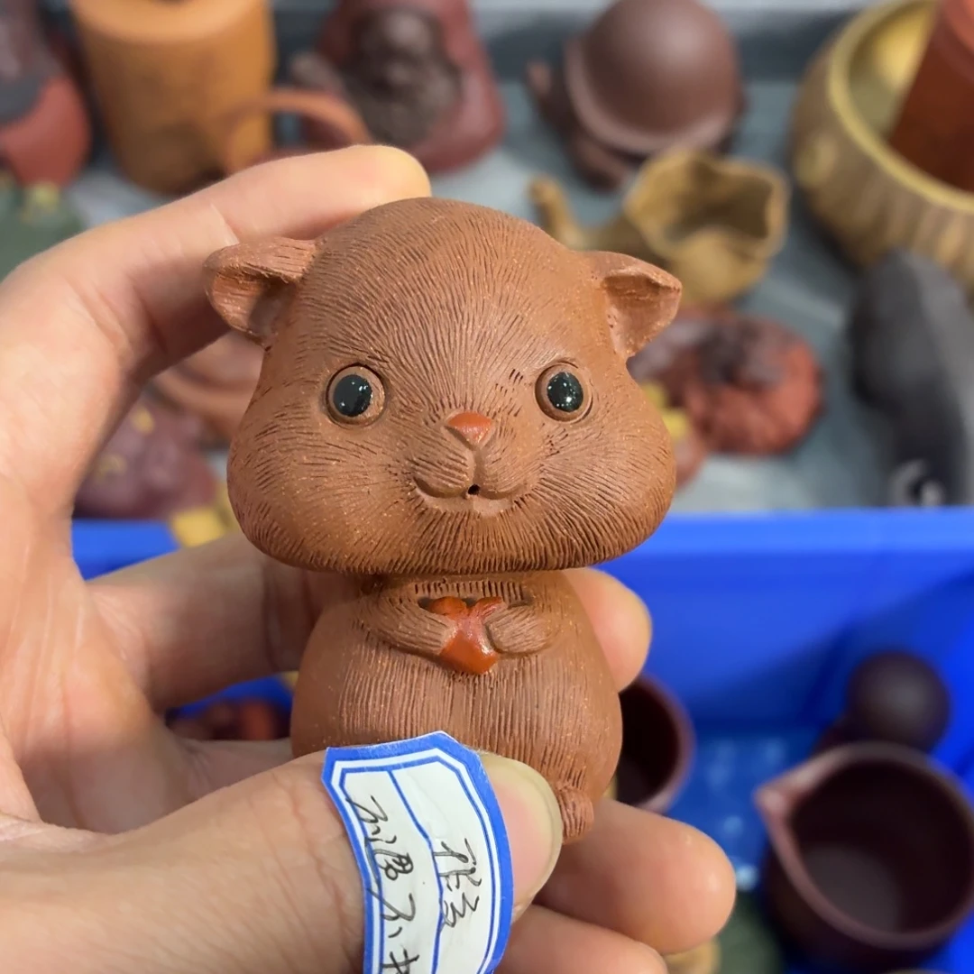 紫砂茶杯放漏放漏放大漏了