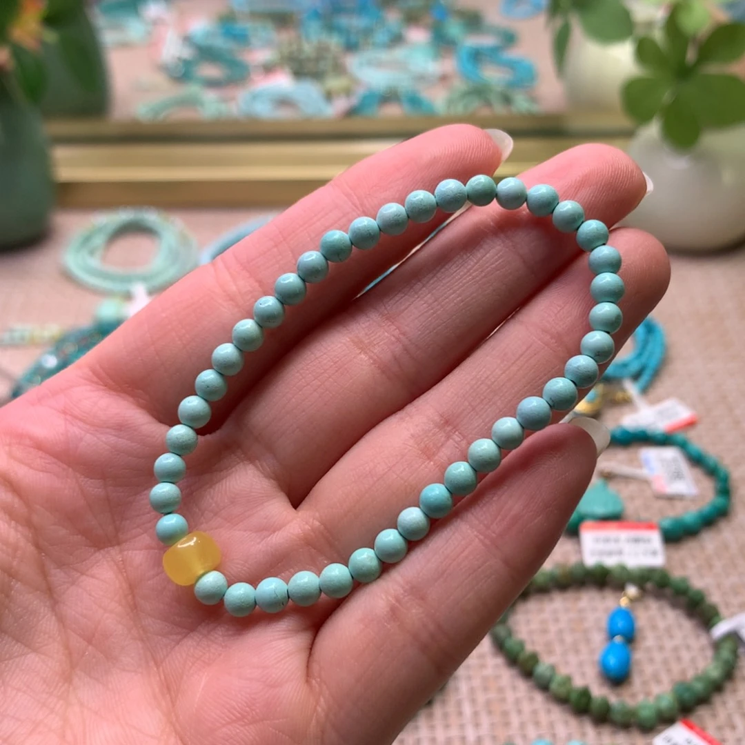 绿松石未镶嵌配饰