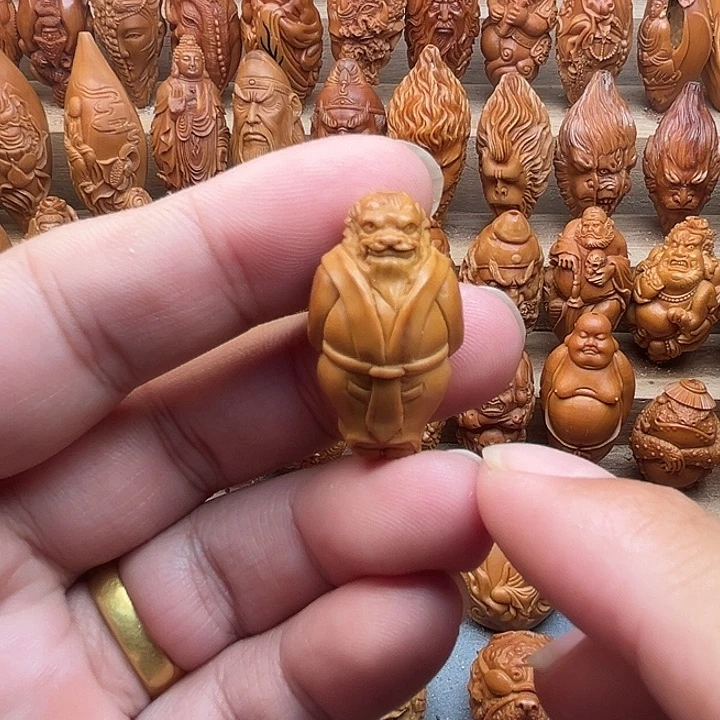 吊坠橄榄核18龙王