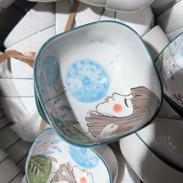 新骨瓷4英寸4只装