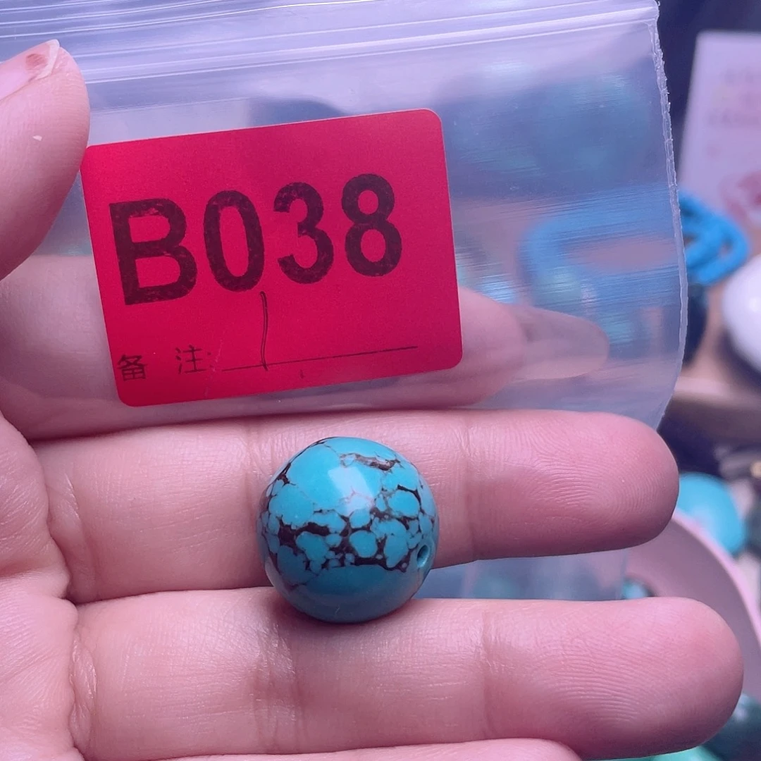 十堰原生态绿石头手工特色佩珠