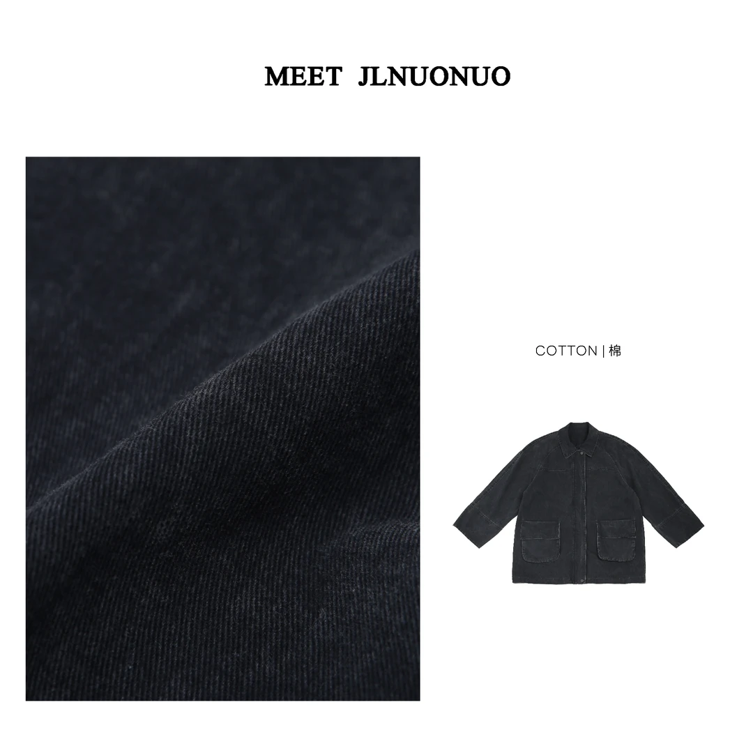 JLNUONUO   曼乐之城男友风巴恩大牛仔外套