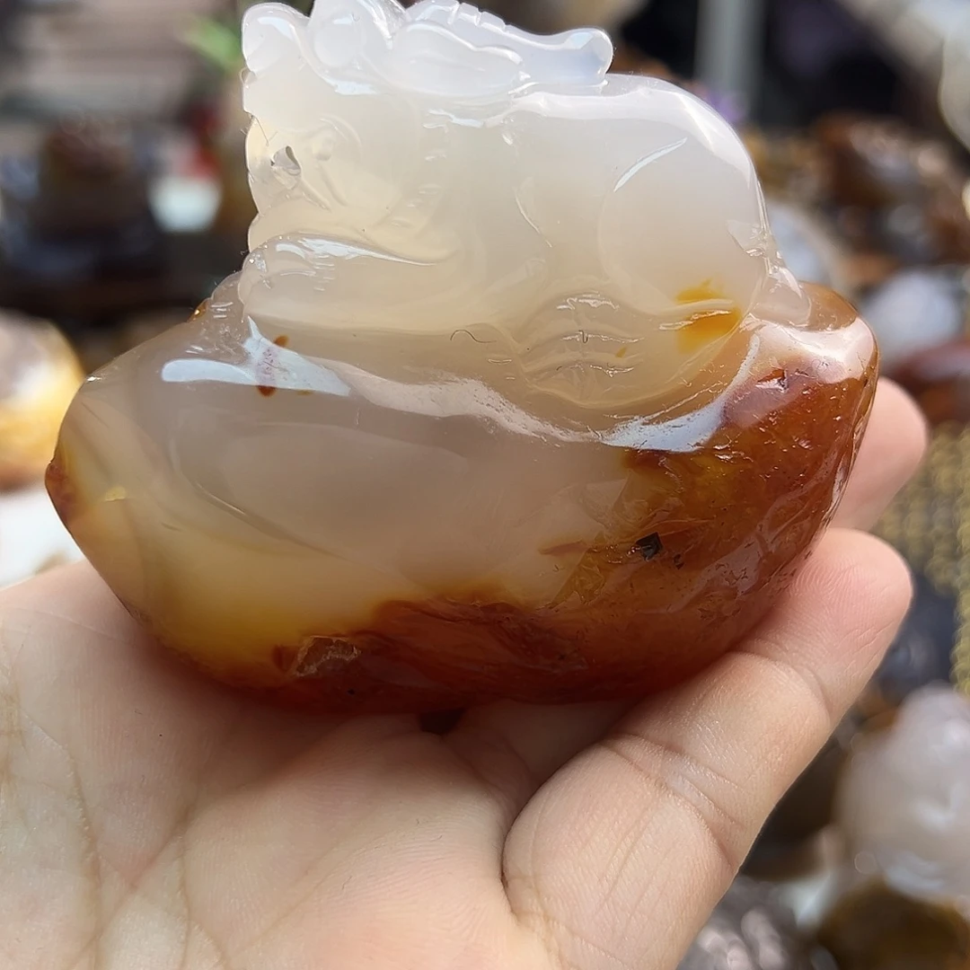 玛瑙/玉髓未镶嵌颈饰