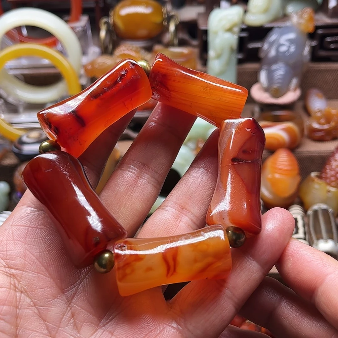 玛瑙/玉髓未镶嵌车挂
