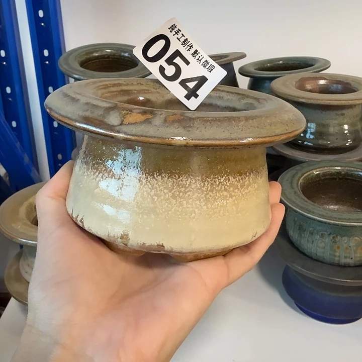 景德镇手工陶瓷盆 口8 下播福利