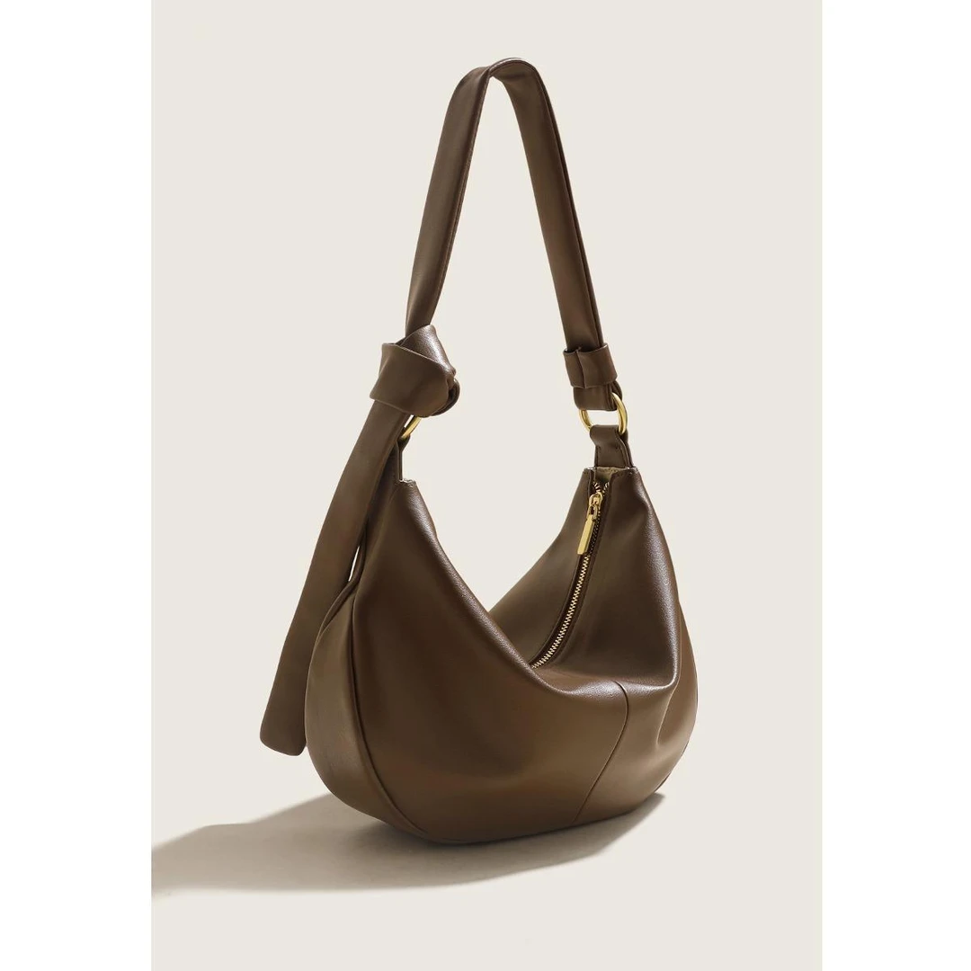 饺子包简约大容量秋冬包包女2024小众时尚质感休闲单肩斜挎包