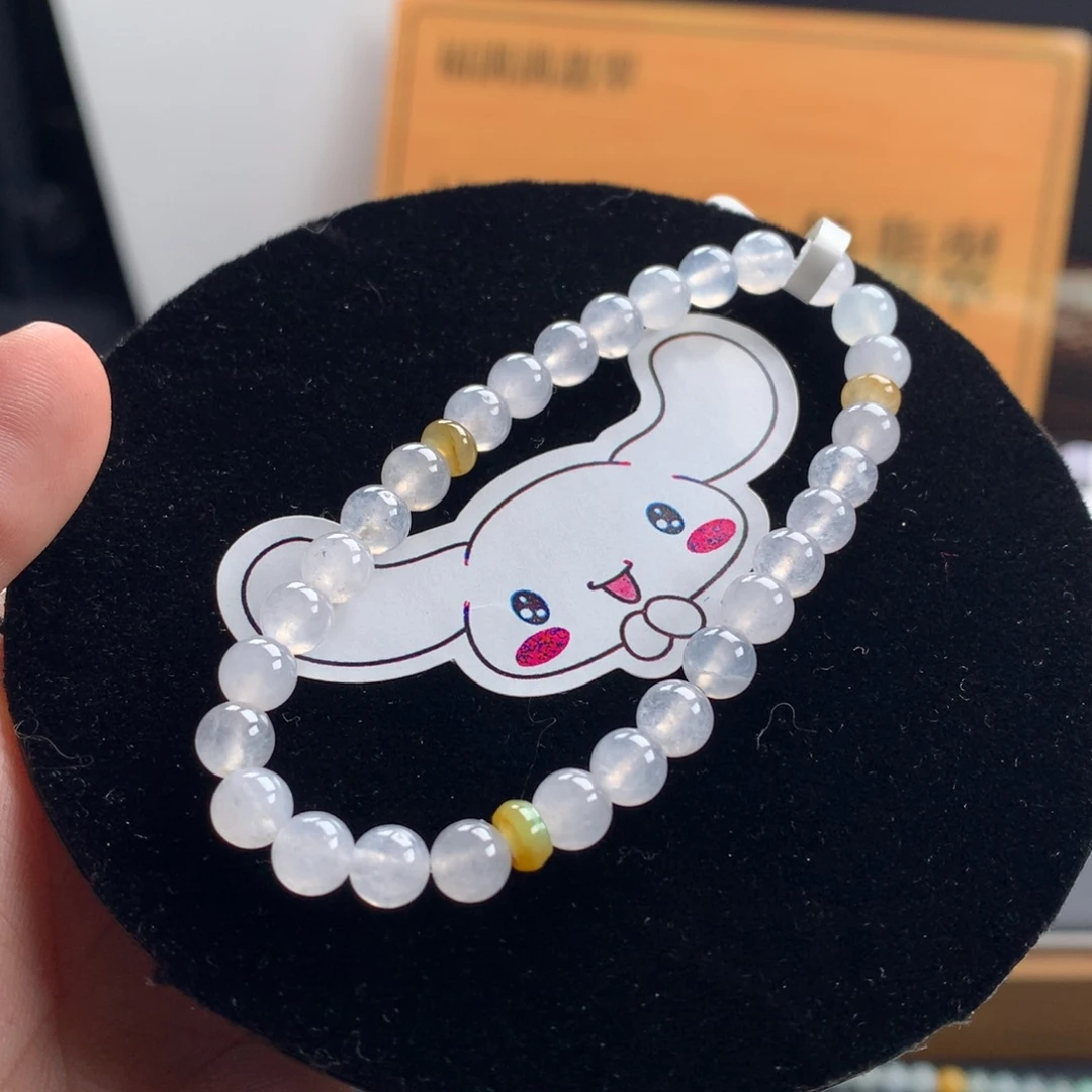 翡翠未镶嵌手链卡6