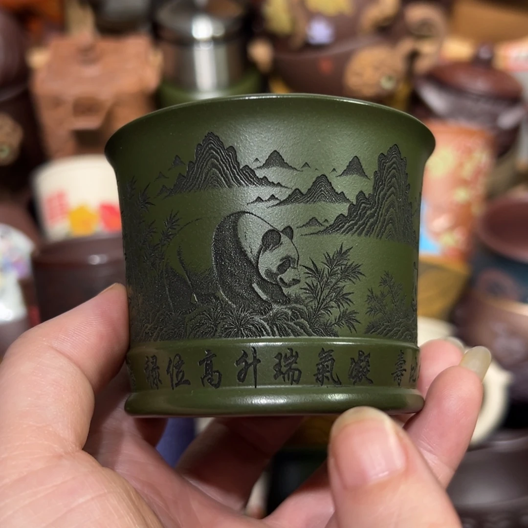 茶杯紫砂宜兴紫砂主人杯