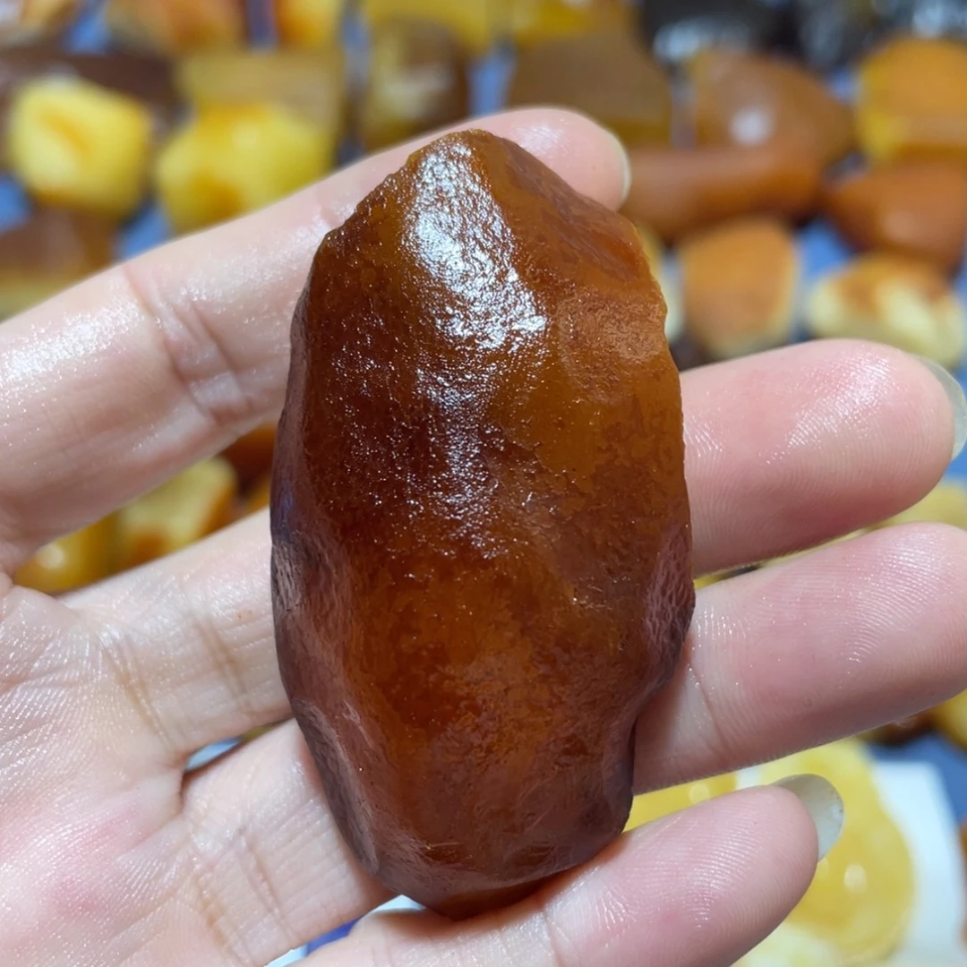 定制蜜蜡未镶嵌随形手把