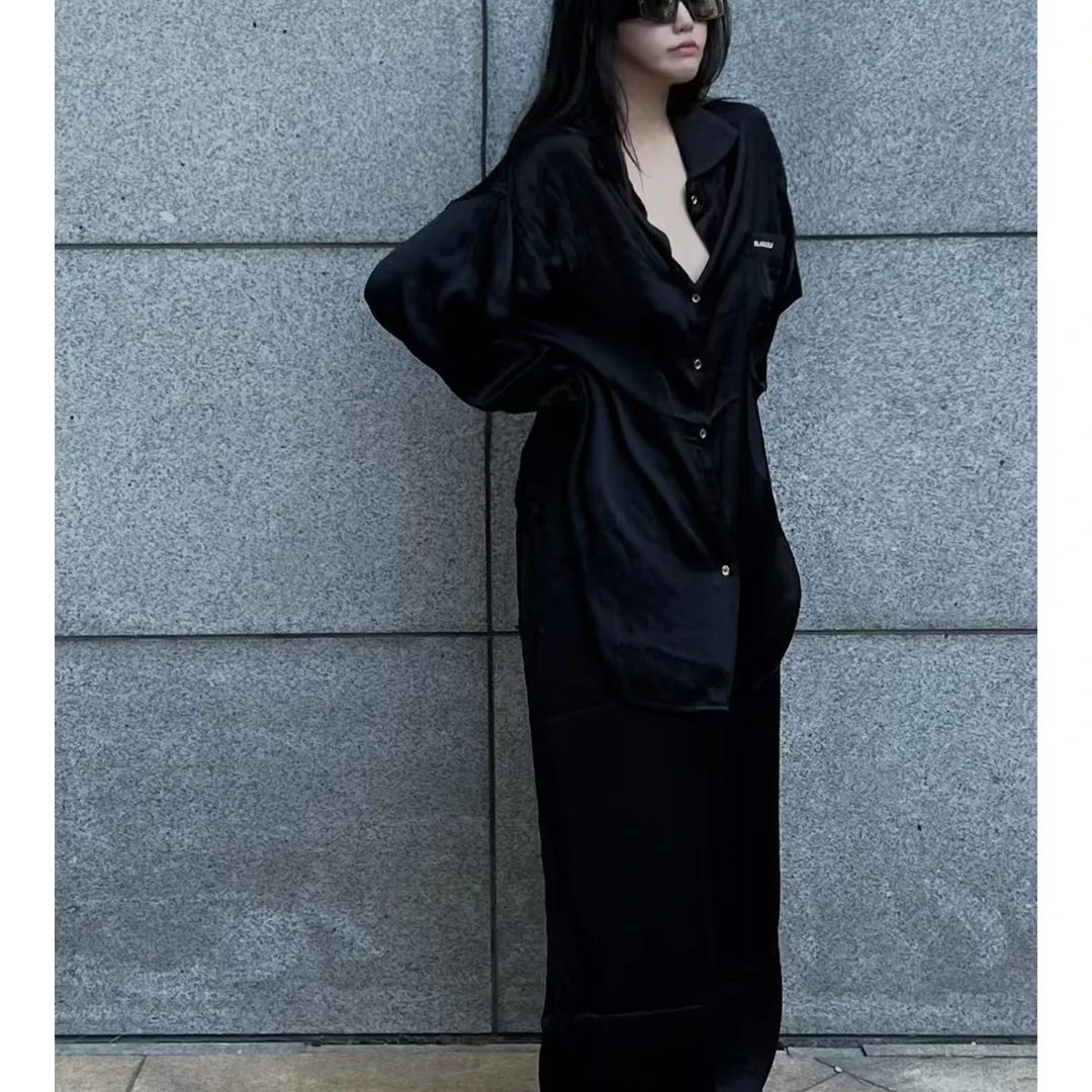 BLACKCOLD-纸片人睡衣风套装