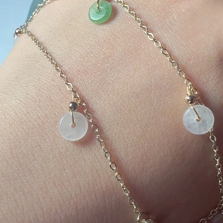 定制翡翠未镶嵌手链