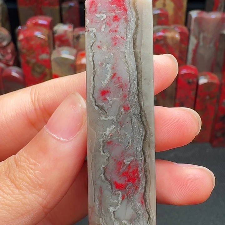 昌化石印石精品昌化鸡血石