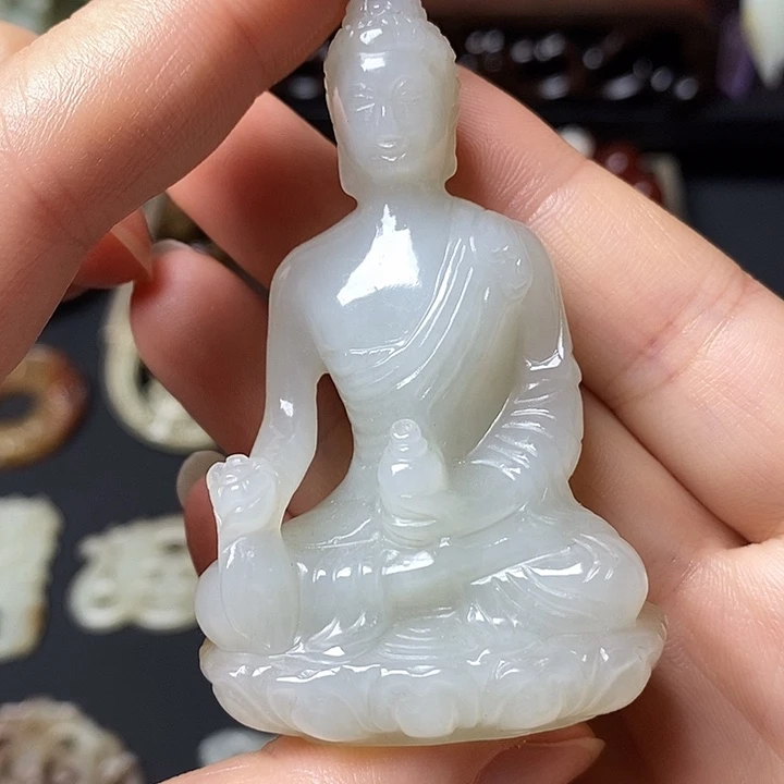 6***9和田玉（糖玉）未镶嵌颈饰