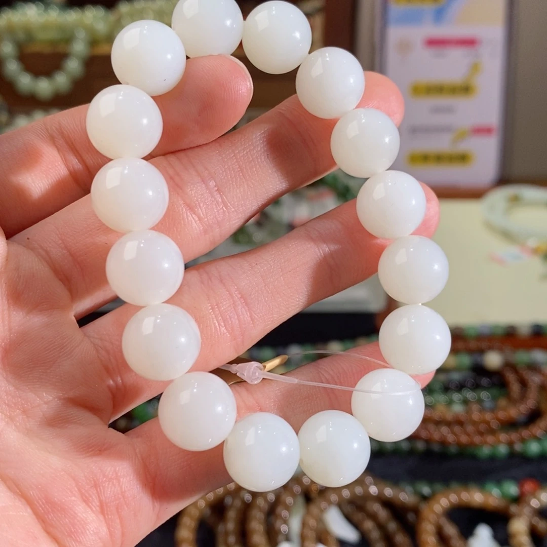 和田玉手链未镶嵌