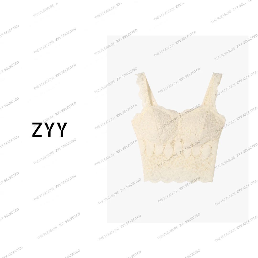 ZYY【小仙自留蕾丝美背】2025S/S新品高品棉质亲肤美背女X25CMB96