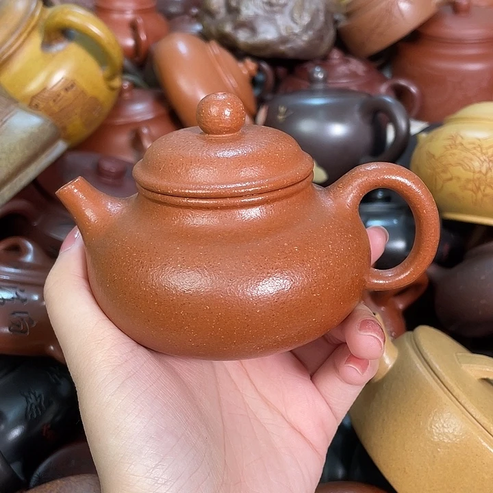 茶壶紫砂紫砂宜兴紫砂壶130cc