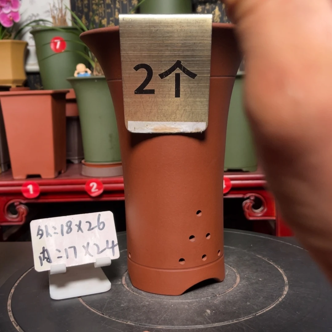 紫砂花盆紫砂花盆